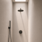 Bathroom Portsea Knurled Shower Diverter - Gunmetal
