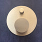 Bathroom Portsea Knurled Shower Diverter - Satin Brass