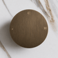 Bathroom Portsea Knurled Single Mixer - Antique Brass