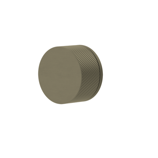 Bathroom Portsea Knurled Single Mixer Satin Brass
