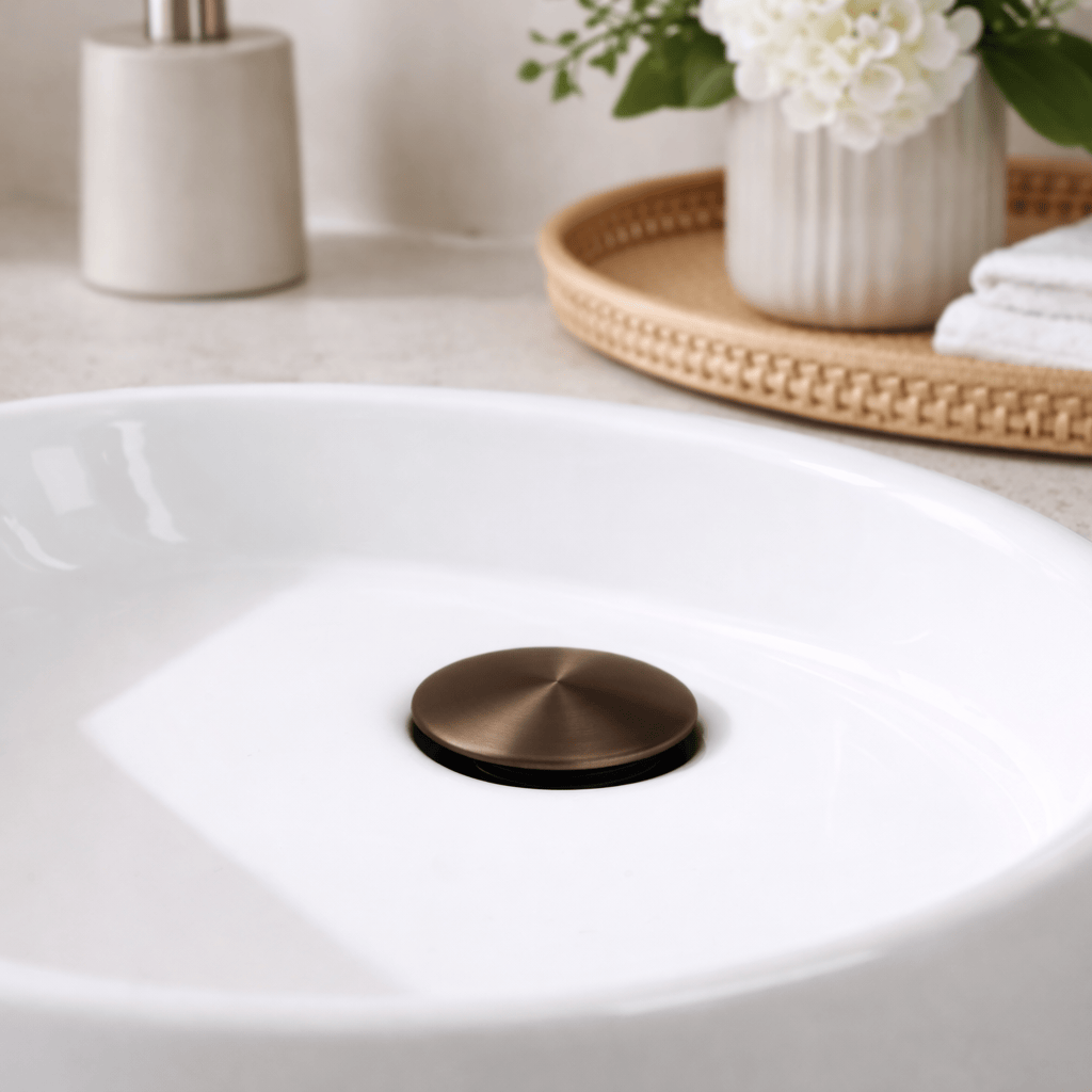 Bathroom Sandringham Pop Waste - Antique Brass