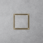 Bathroom Sandringham Tile Insert Floor Waste 100mm - Antique Brass