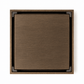 Bathroom Sandringham Tile Insert Floor Waste 115mm - Antique Brass