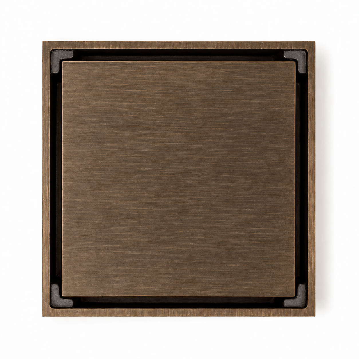 Bathroom Sandringham Tile Insert Floor Waste 115mm - Antique Brass