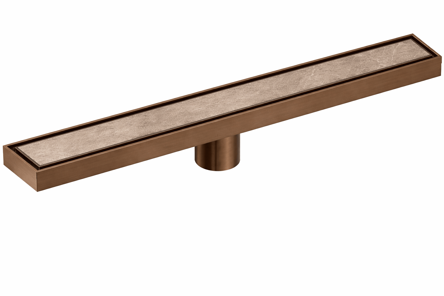 Bathroom Sandringham Tile Insert Floor Waste 900mm - Antique Brass