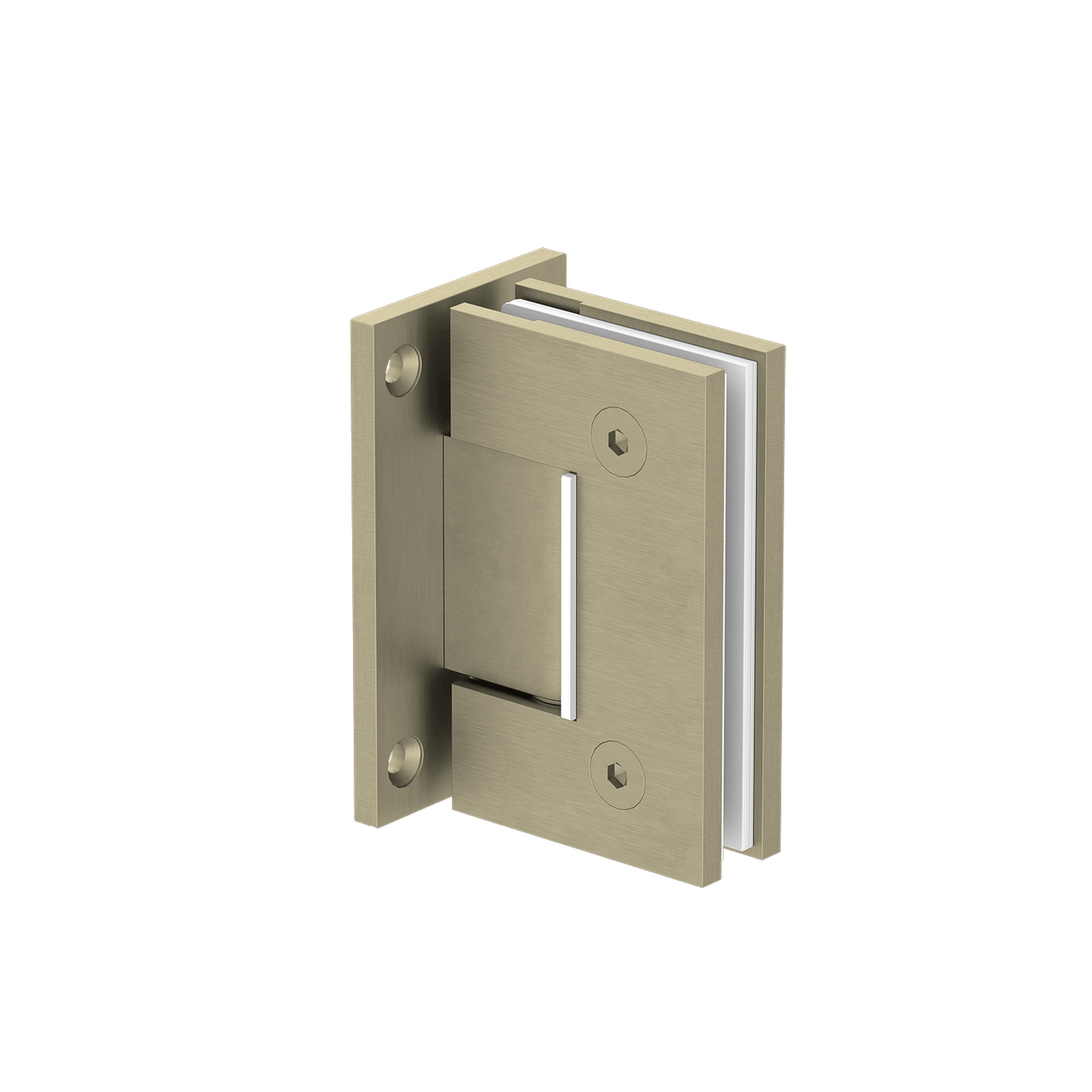 Bathroom Sydney Shower Bracket Satin Brass