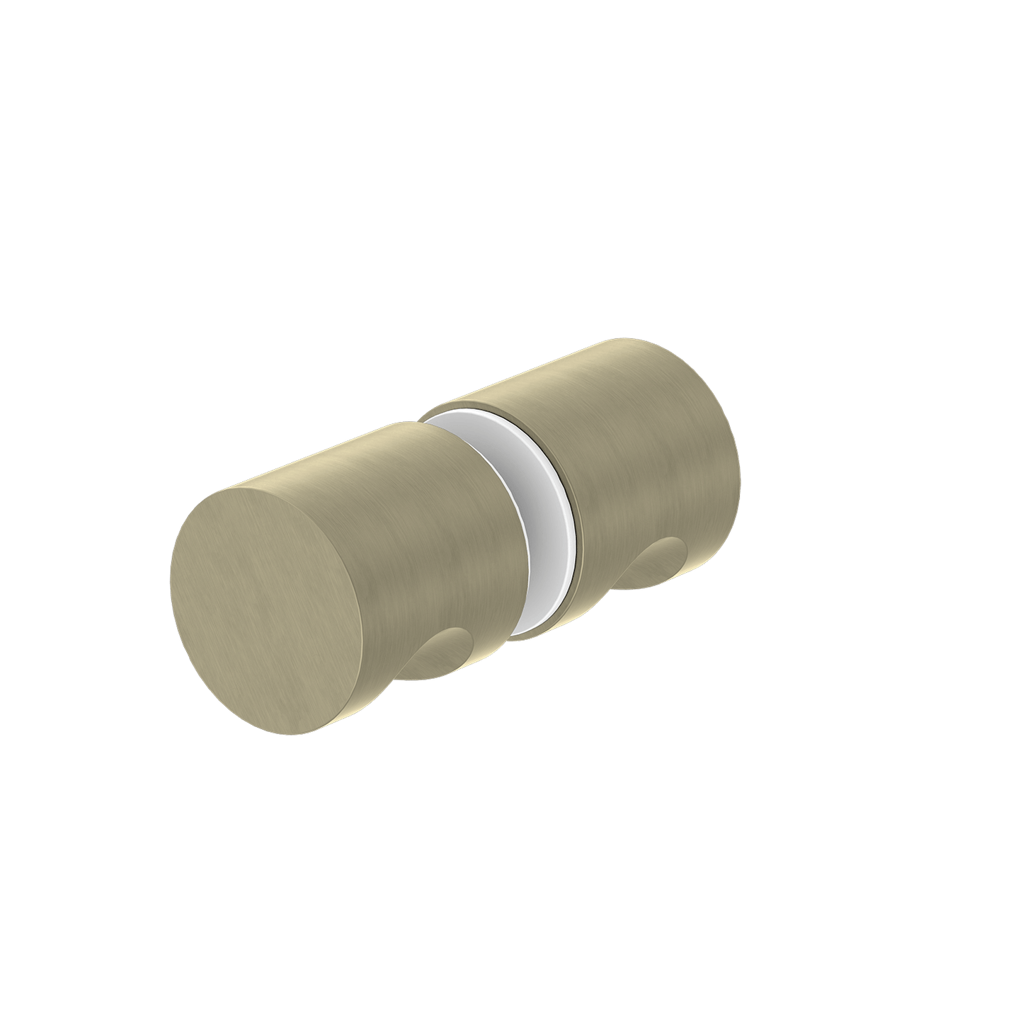 Bathroom Sydney Shower Door Pull Satin Brass