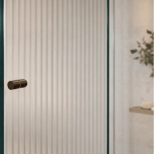 Bathroom Sydney Shower Glass Door Pull - Antique Brass