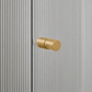 Bathroom Sydney Shower Glass Door Pull - Satin Brass