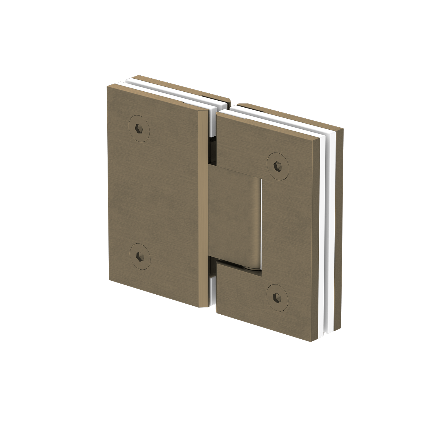 Bathroom Sydney Shower Hinge Antique Brass