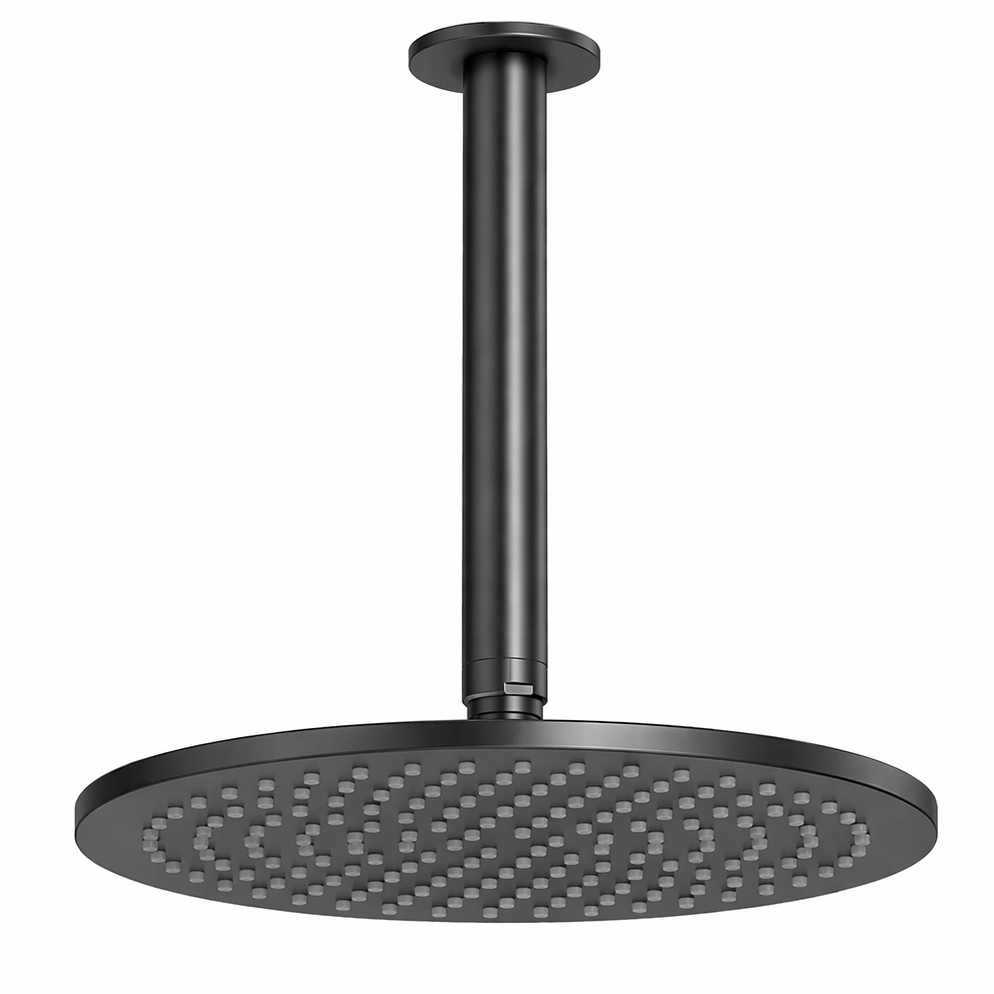 Bathroom Vaucluse Ceiling Mount Rain Shower Head - Gunmetal