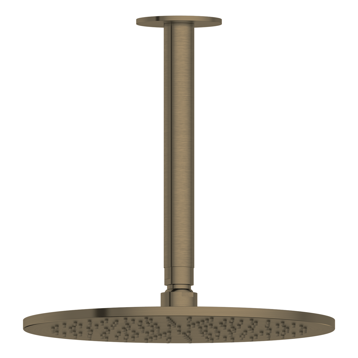 Bathroom Vaucluse Ceiling Mount Shower Head Antique Brass