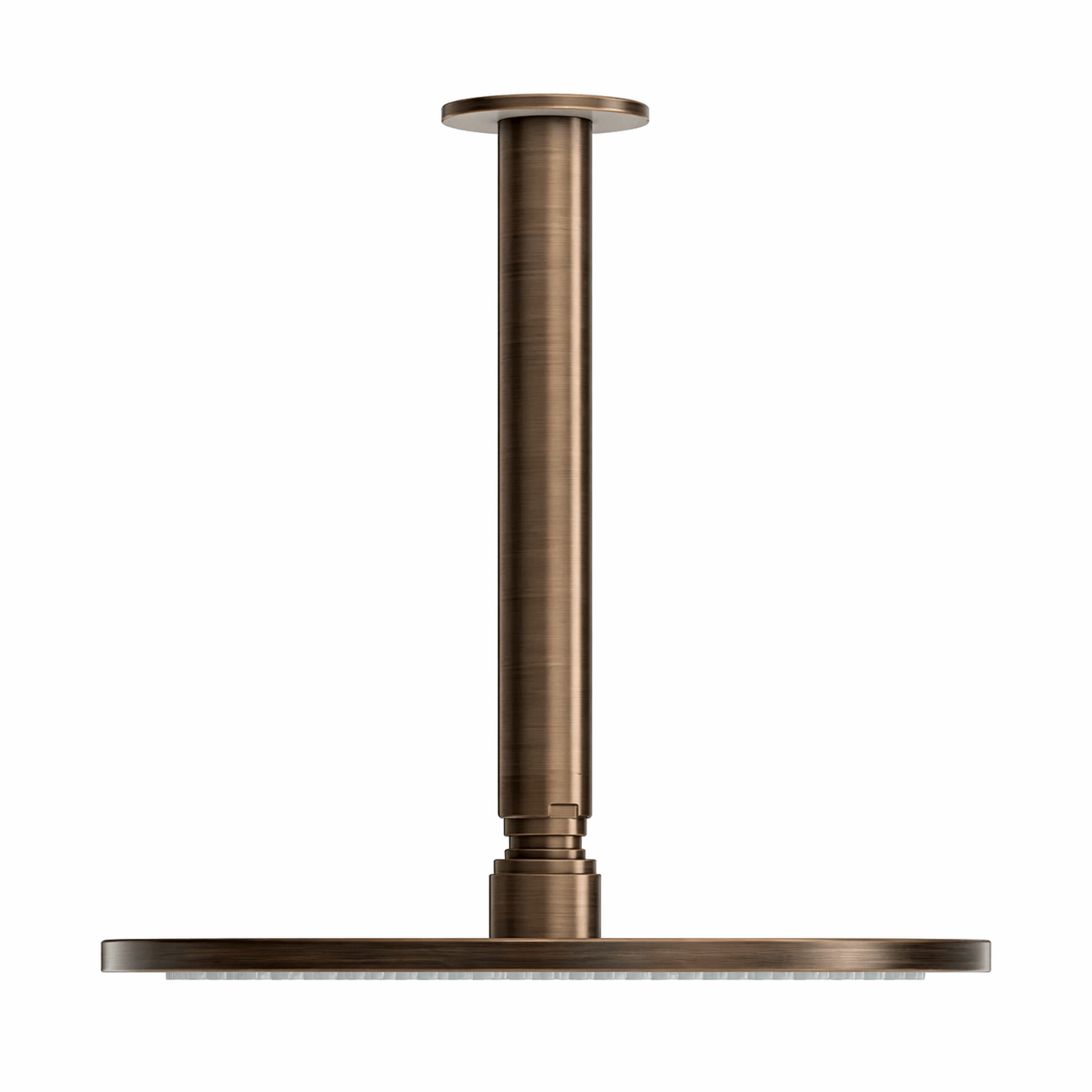 Bathroom Vaucluse Ceiling Mount Shower Head - Antique Brass