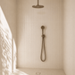 Bathroom Vaucluse Ceiling Mount Shower Head - Antique Brass