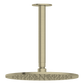 Bathroom Vaucluse Ceiling Mount Shower Head Satin Brass