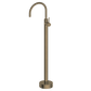 Bathroom Vaucluse Floor Mount Bath Tap Antique Brass