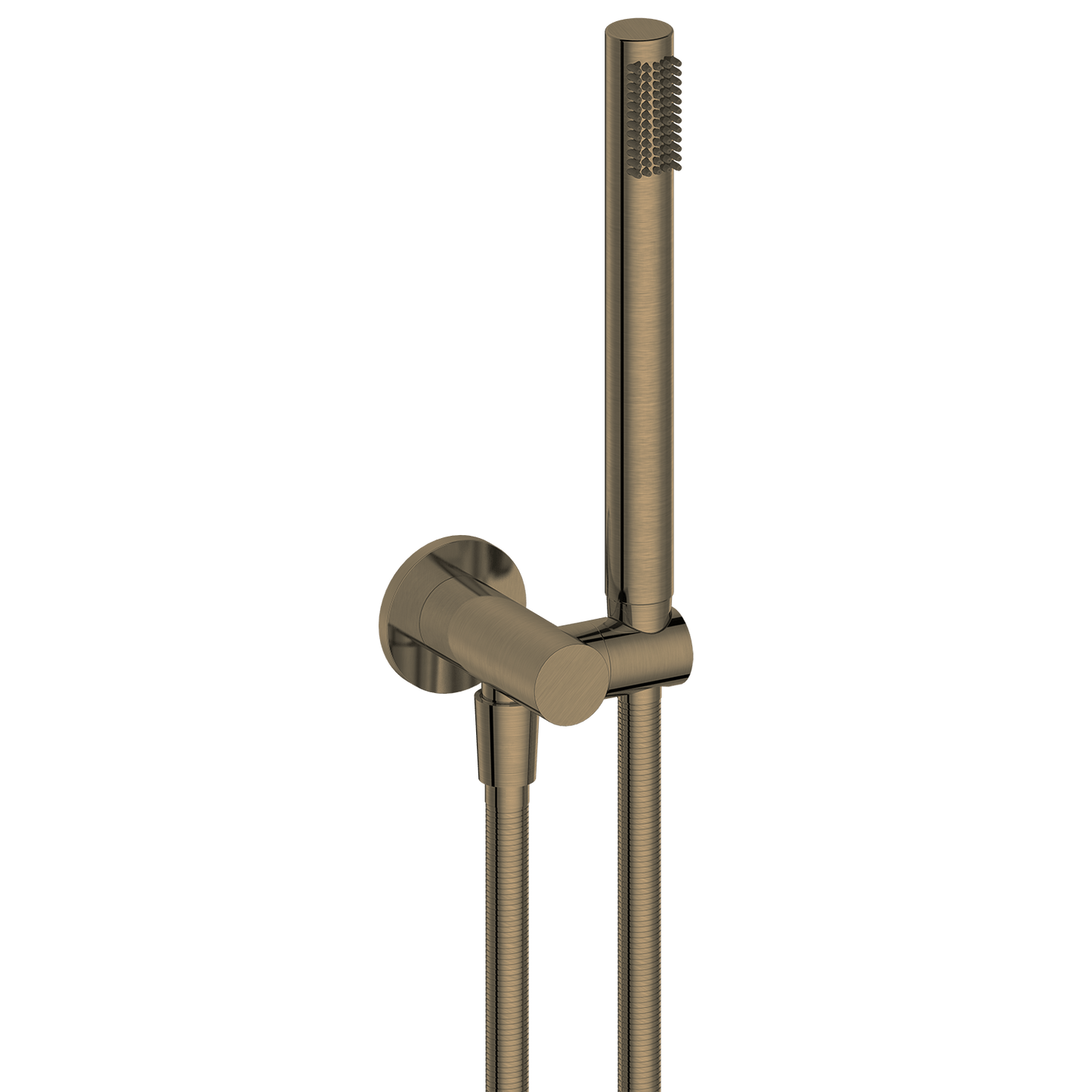 Bathroom Vaucluse Inline Hand Shower Wand Antique Brass