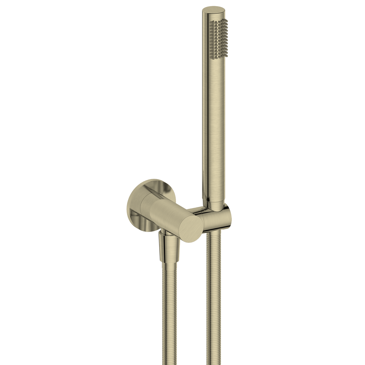 Bathroom Vaucluse Inline Hand Shower Wand Satin Brass