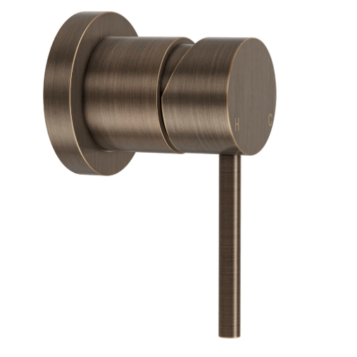Bathroom Vaucluse Mixer Wall Tap - Antique Brass