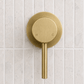 Bathroom Vaucluse Mixer Wall Tap - Satin Brass