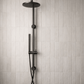 Bathroom Vaucluse Rain Shower with Hand Shower Spray - Gunmetal