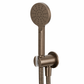 Bathroom Vaucluse Round Hand Shower Wand - Antique Brass