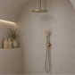 Bathroom Vaucluse Round Hand Shower Wand - Satin Brass