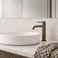 Bathroom Vaucluse Short Basin Mixer - Antique Brass