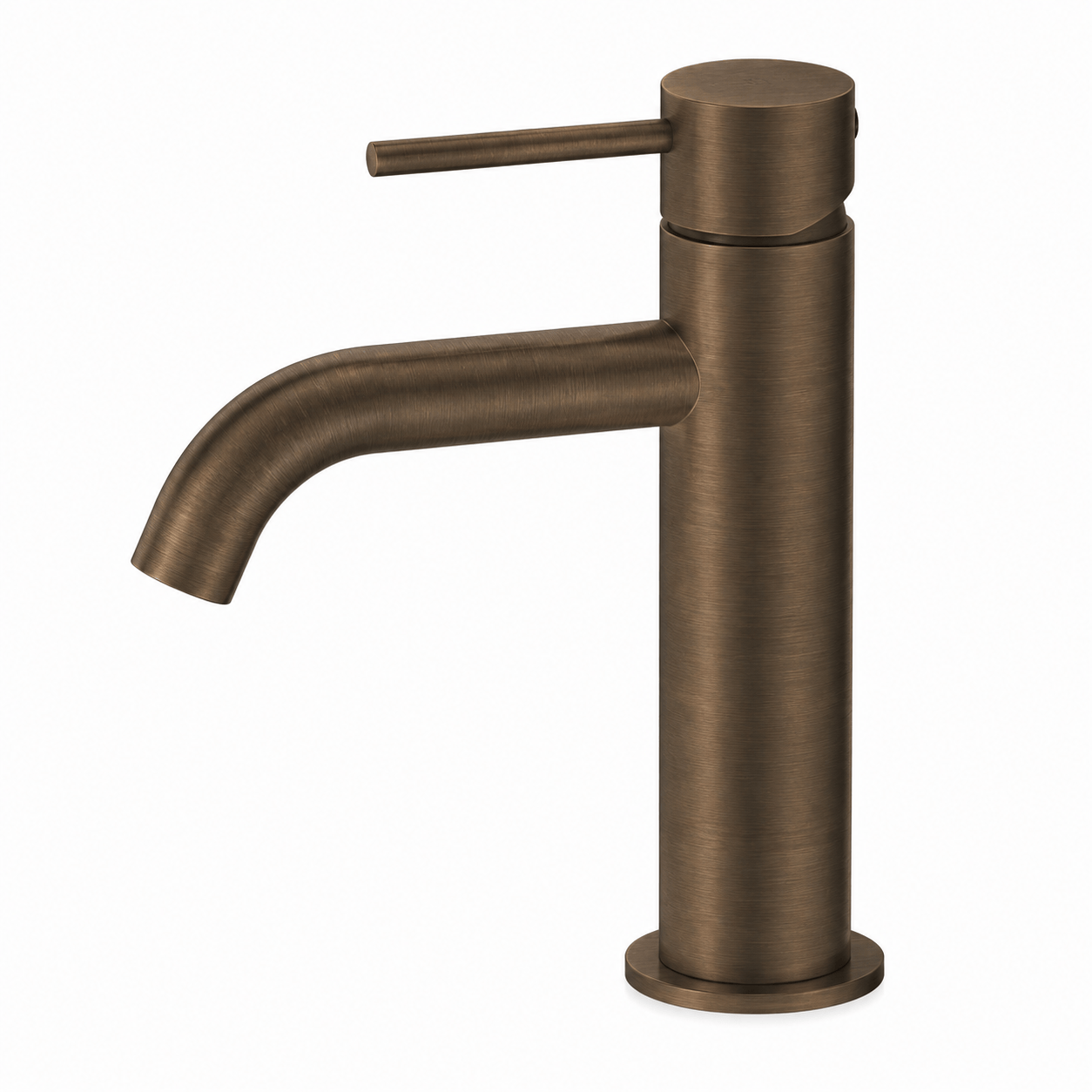 Bathroom Vaucluse Short Basin Mixer - Antique Brass