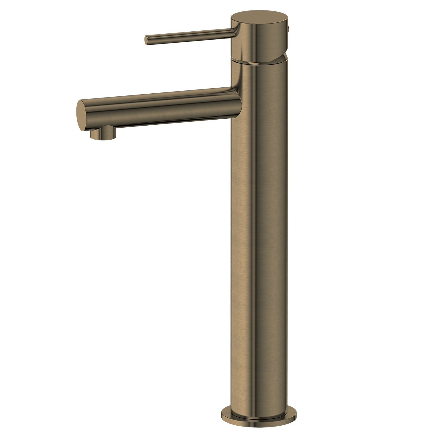 Bathroom Vaucluse Tall Basin Mixer Antique Brass