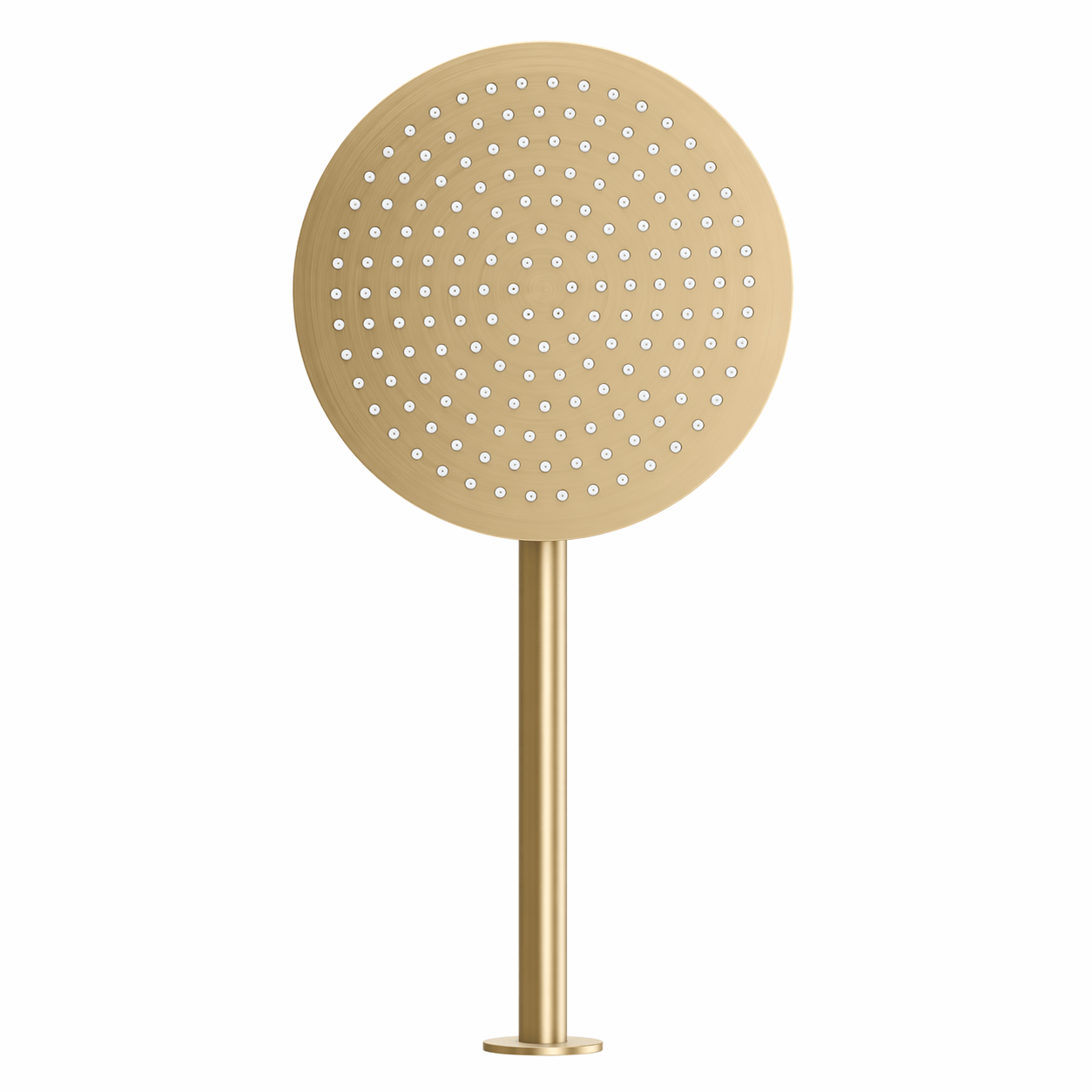 Bathroom Vaucluse Wall Mount Rain Shower Head - Satin Brass