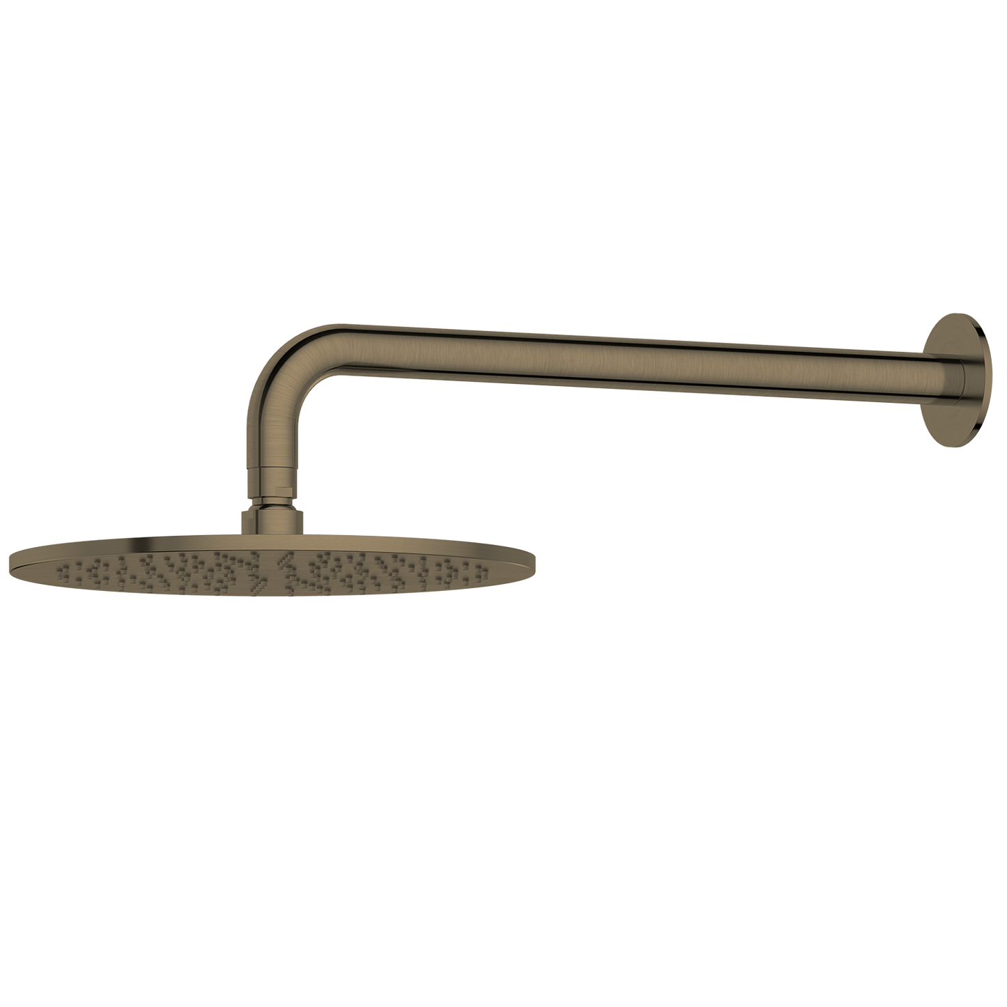 Bathroom Vaucluse Wall Mount Shower Head Antique Brass