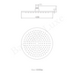 Bathroom Vaucluse Wall Mount Shower Head - Antique Brass