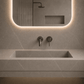 Bathroom Vaucluse Wall Mount Spout and Mixer - Gunmetal