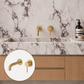 Bathroom Vaucluse Wall Mount Spout and Mixer - Satin Brass