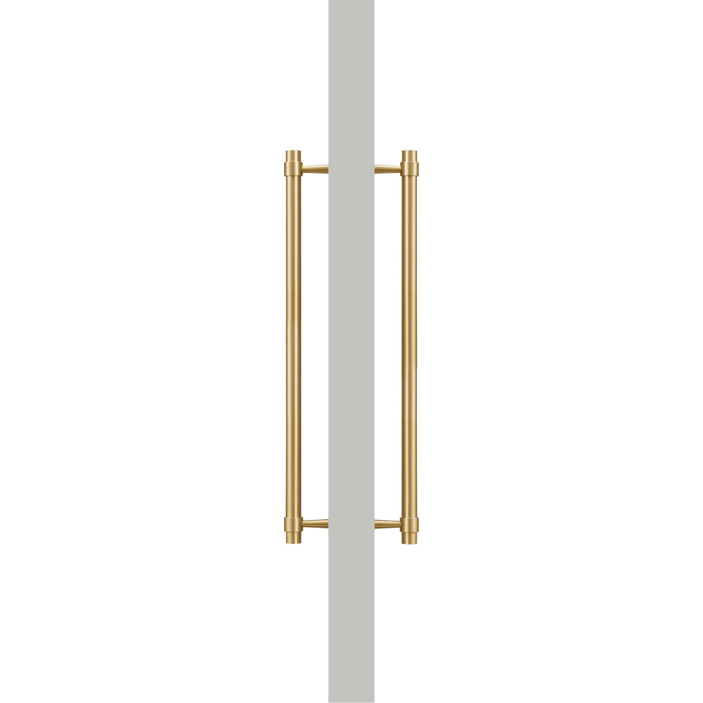 Bayside Luxe - Albert Park Double Sided Satin Brass Door Pulls