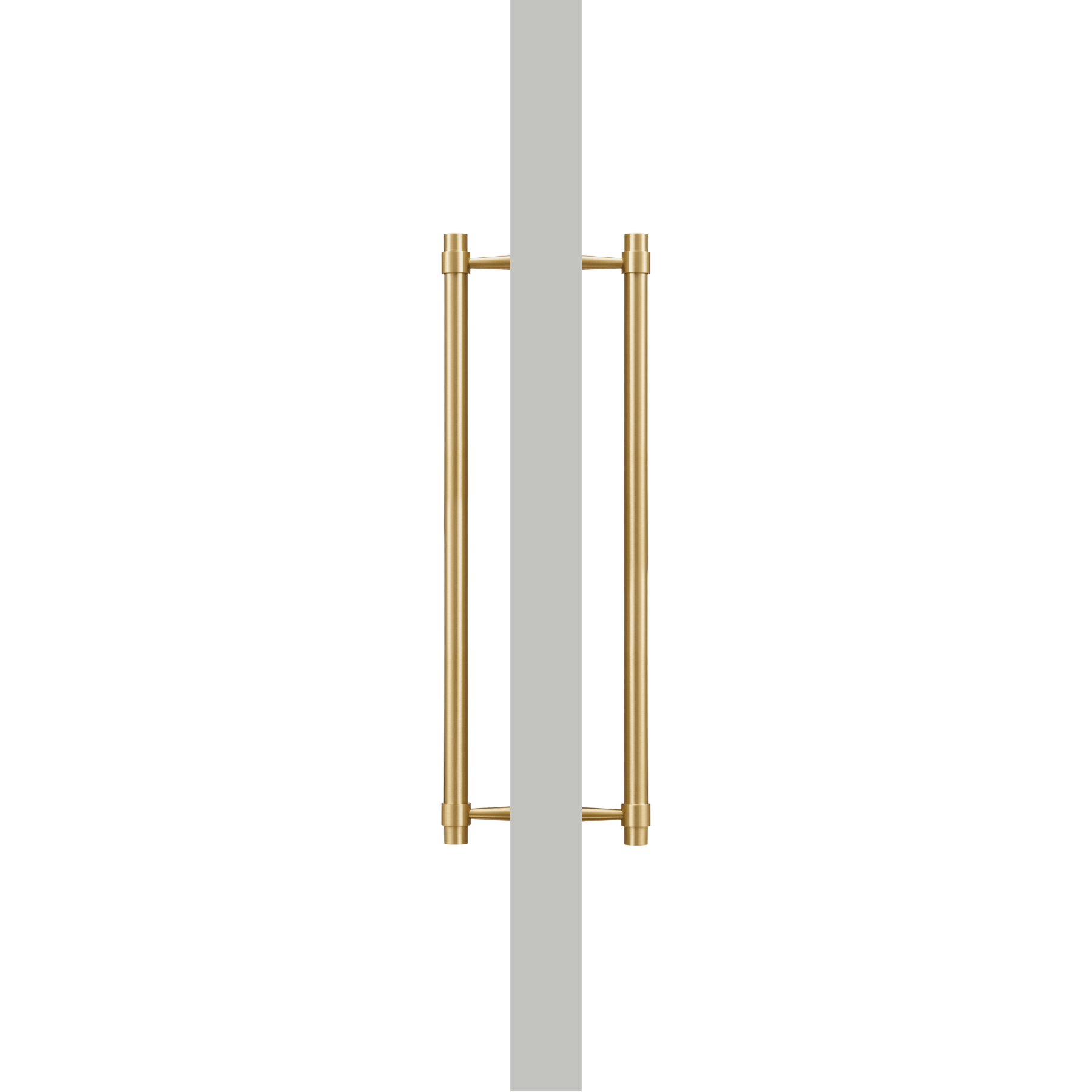 Bayside Luxe - Albert Park Double Sided Satin Brass Door Pulls