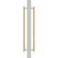 Bayside Luxe - Albert Park Double Sided Satin Brass Door Pulls