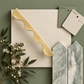 Bayside Luxe Curl Curl Solid Satin Brass Cabinetry Handles