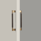Bayside Luxe - Double Sided Solid Antique Brass Door Pull  - Bronte 300 x 55mm (HS268mm)