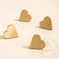 Bayside Luxe - Heart Shaped Satin Brass Knobs