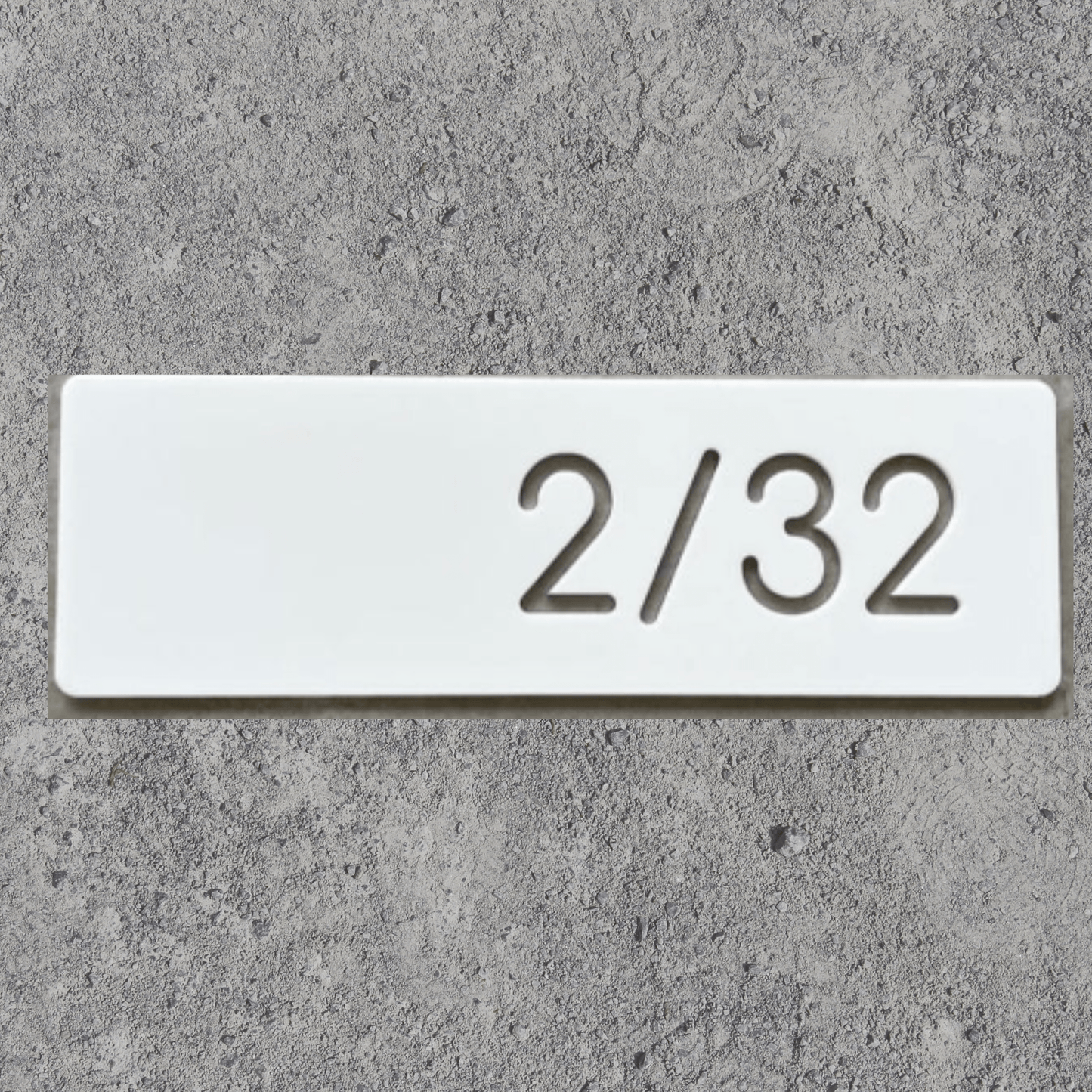 Bayside Luxe - Personalised Slimline Rectangle Sign