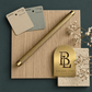 Bayside Luxe Queenscliff Solid Satin Brass Cabinetry Handles
