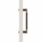 Bayside Luxe - Single Sided Solid Antique Brass Door Pull  - Bronte 300 x 55mm (HS268mm)