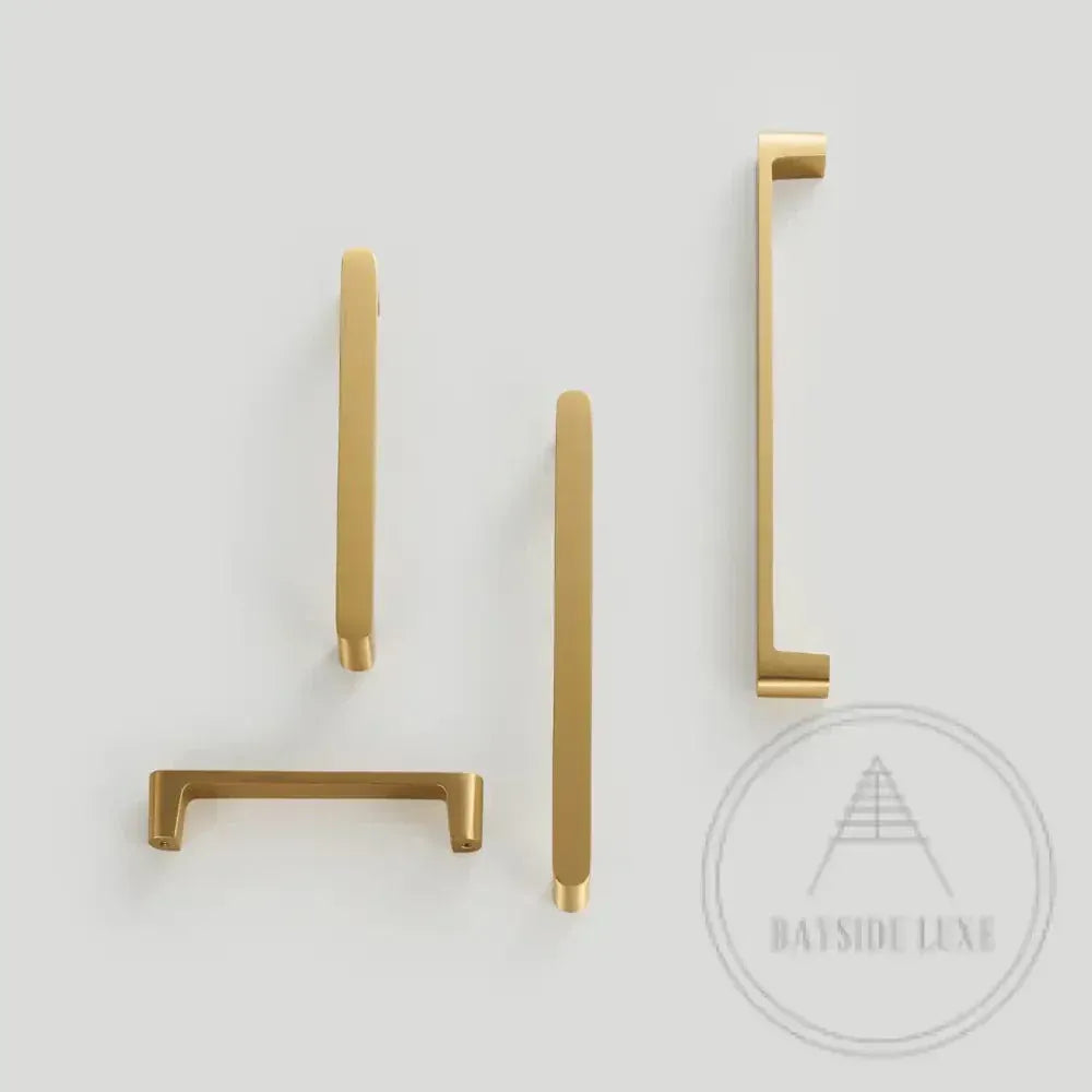 Bayside Luxe - Subiaco Satin Brass Handles