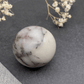 Bayside Luxe Viola Calacatta Marble Door Knob - 40mm