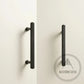Cabinet Hardware Bayside Luxe - Attadale Black Brass Cross Knurled Cabinetry Handle