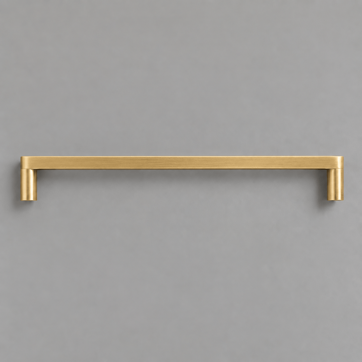 Cabinet Hardware Bayside Luxe Burleigh Solid Satin Brass Cabinetry Handles