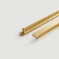 Cabinet Hardware Bayside Luxe - Canterbury Solid Satin Brass Cabinetry Handles