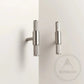 Cabinet Hardware Bayside Luxe - Floreat Nickel Cross Knurled Cabinetry Handles